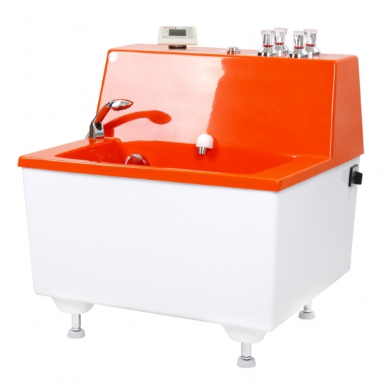 Wirówka kończyn dolnych 1110 – urządzenie do hydroterapii z panelem sterującym.