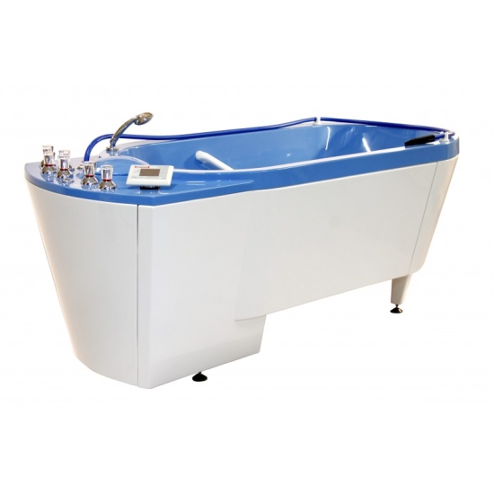 Wanna do masażu podwodnego ALMAGRO – widok ogólny z panelem sterującym.