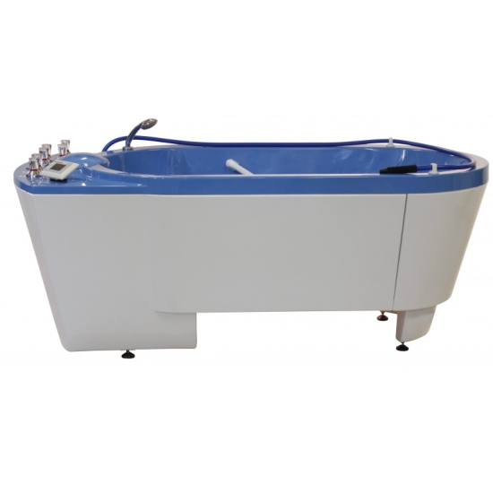 ALMAGRO – wanna do masażu podwodnego, boczny profil urządzenia.