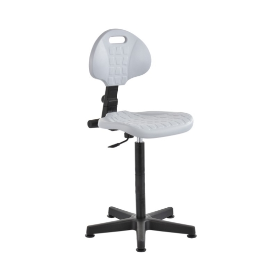 Krzesło obrotowe BETA II – ergonomiczne siedzisko z oparciem na pięcioramiennej podstawie.
