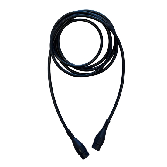 Przewód BNC do aparatu Sonicator – wersja amerykańska, widok całego kabla.