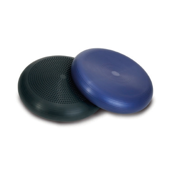 Dyski, poduszki Dynair – poduszki sensomotoryczne do ćwiczeń równowagi i rehabilitacji.