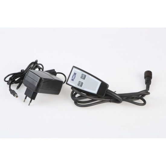 Zasilacz i pilot przewodowy do obsługi szyny Fisiotek 3000G.