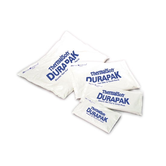 Okłady żelowe ThermalSoft Durapak – zestaw kompresów do terapii ciepłem i zimnem.