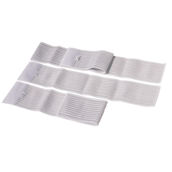 Taśmy elastyczne do przytrzymywania elektrod podczas zabiegów fizykoterapii.