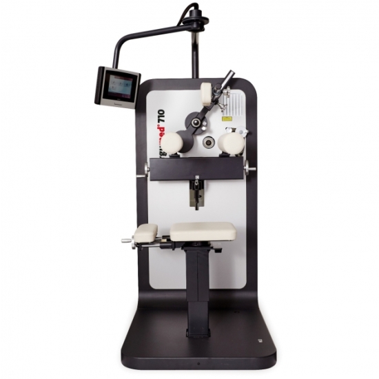 Tergumed® 710 Cervical – aparat do ćwiczeń i terapii odcinka szyjnego kręgosłupa, widok frontowy.