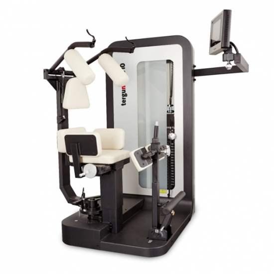 Tergumed® 710 Rotation – aparat do terapii kręgosłupa, stanowisko treningowe do rotacji.