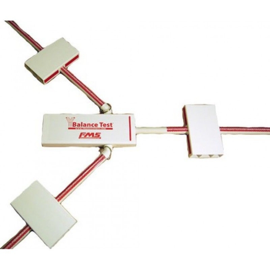 Y-Balance Test Kit – zestaw do oceny równowagi i stabilności kończyn dolnych.