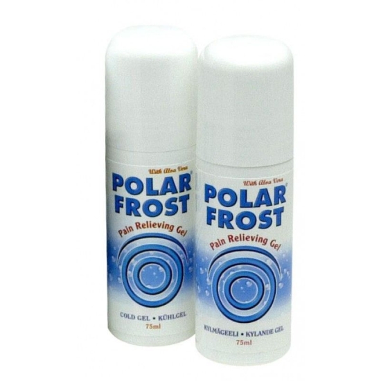 Polar Frost – żel chłodzący w sztyfcie 75 ml z aloesem, łagodzący ból mięśni i stawów.