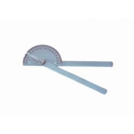 Goniometr metalowy – 20 cm (180st)